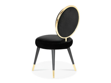 GRACEFUL - Medallion velvet chair by ROYAL STRANGER - view 3